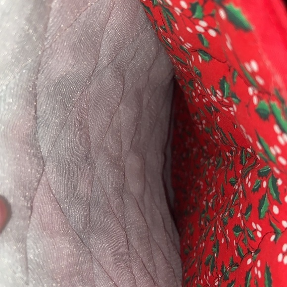 3/55$‎ Red Christmas Holiday Vintage 80’s stocking dogs colley gifts Christmas - Picture 11 of 11